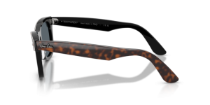 Patillas originales Ray-Ban RB2240 Wayfarer, color 1441 · Habana sobre negro