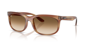 Lentes originales Ray-Ban RB2389 Balorette, color 51 · Marrón claro degradado