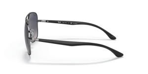 Patillas originales Ray-Ban RB3683, color 004 · Gunmetal