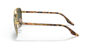 Patillas originales Ray-Ban RB3688, color 001 · Arista oro