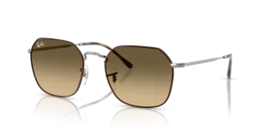 Cristales originales Ray-Ban RB3694 Jim, color 0A · Marrón vintage degradado negro