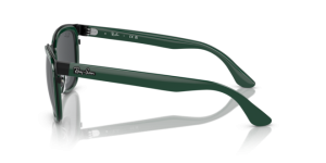 Patillas originales Ray-Ban RB3709 Clyde, color 002 · Verde sobre negro