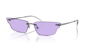 Lentes originales Ray-Ban RB3731 Anh, color 1A · Violeta · plástico