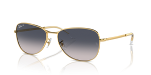 Lentes originales Ray-Ban RB3733, color 78 · Azul degradado polarizado