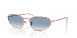 Lentes originales Ray-Ban RB3734, color 3F · Azul degradado