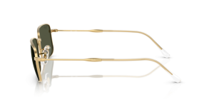 Patillas originales Ray-Ban RB3746, color 001 · Arista oro