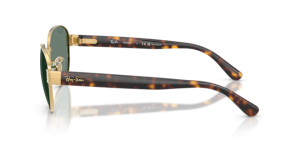 Patillas originales Ray-Ban RB3766CH, color 001 · Arista oro