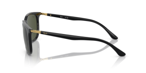 Patillas originales Ray-Ban RB4386, color 601 · Negro