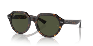 Lentes originales Ray-Ban RB4399 Gina, color 31 · Verde