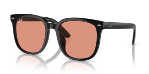 Lentes originales Ray-Ban RB4401D, color 74 · Naranja · plástico