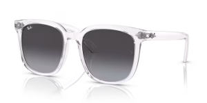 Lentes originales Ray-Ban RB4401D, color 8G · Gris · plástico