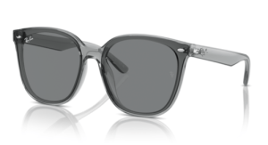 Lentes originales Ray-Ban RB4423D, color 087 · Marrón oscuro · plástico
