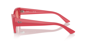 Patillas originales Ray-Ban RB4430 Zena, color 6760 · Rojo cherry