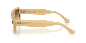 Patillas originales Ray-Ban RB4454 Flacko, color 6806 · Transparente beige