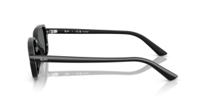 Patillas originales Ray-Ban RB4455 Zuri, color 6677 · Negro