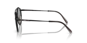 Patillas originales Ray-Ban RB8237 Round II Titanium, color 3141 · Negro