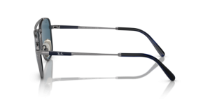 Patillas originales Ray-Ban RB8258 Frank II Titanium, color 3142 · Gunmetal