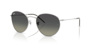Lentes originales Ray-Ban RB0103S Round Reverse, color 11 · Gris degradado · plástico
