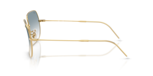 Patillas originales Ray-Ban RB0104S, color 001 · Arista oro