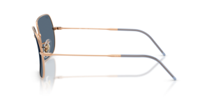 Patillas originales Ray-Ban RB0104S, color 9202 · Rosa oro