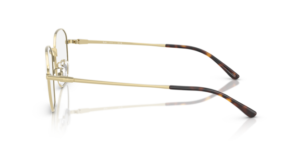 Patillas originales Ray-Ban RB8777D, color 1251 · Pale oro