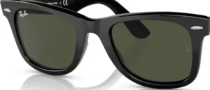 Cristales originales Ray-Ban RB4540 Wayfarer, color G15 · Verde clásico