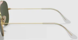 Patillas originales Ray-Ban RB3138 Shooter, color 001 · Oro