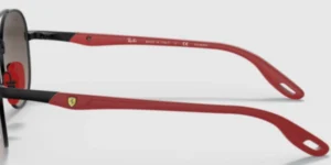 Patillas originales Ray-Ban RB3696M, color F002 · Negro