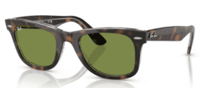 Ray-Ban RB2140 WAYFARER, color 14134E · Habana oscuro sobre multicolour