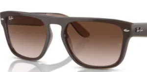 Cristales originales Ray-Ban RB4407, color 13 · Marrón · plástico