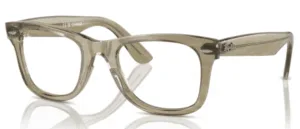 Ray-Ban RX4340V WAYFARER EASE, color 8381 · Fotocromático rayado gris