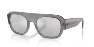 Ray-Ban 2218, color 668482 · Transparente gris