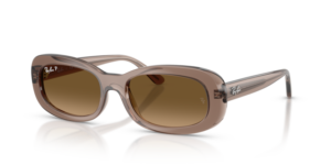 Ray-Ban 2221, color 6827M2 · Transparente beige