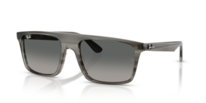 Ray-Ban 2222, color 143871 · Rayado gris