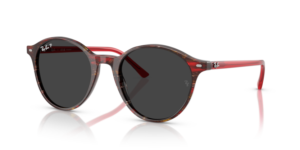 Ray-Ban 2230 BERNARD, color 141948 · Transparente shade fantasy rojo