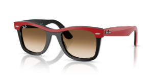 Ray-Ban 2240 WAYFARER, color 955/51 · Rojo sobre negro