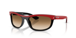 Ray-Ban 2489 BALORAMA, color 955/51 · Rojo sobre negro