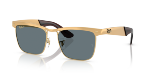 Ray-Ban 3875 WAYFARER DELUXE, color 92763R · Sandnblasted legend oro