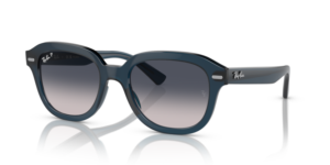 Ray-Ban 4398 ERIK, color 667678 · Opal azul oscuro