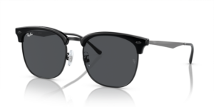 Ray-Ban 4418D, color 673487 · Negro sobre negro