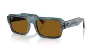 Ray-Ban 4454 FLACKO, color 145333 · Habana azul