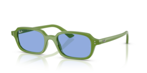 Ray-Ban 4455 ZURI, color 681080 · Cloudy jungle verde