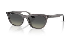 Ray-Ban 4474D, color 667511 · Transparente gris oscuro
