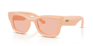 Ray-Ban 4940 - WAYFARER PUFFER, color 687584 · Solid nude