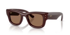 Ray-Ban 4940 - WAYFARER PUFFER, color 687773 · Marrón oscuro