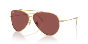 Ray-Ban R0101S AVIATOR REVERSE, color 001/69 · Arista oro
