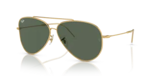 Ray-Ban R0101S AVIATOR REVERSE, color 001/VR · Arista oro