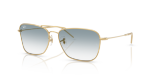 Ray-Ban R0102S CARAVAN REVERSE, color 001/79 · Arista oro