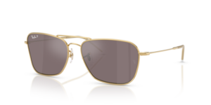 Ray-Ban R0102S CARAVAN REVERSE, color 001/LB · Arista oro