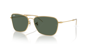 Ray-Ban R0102S CARAVAN REVERSE, color 001/VR · Arista oro
